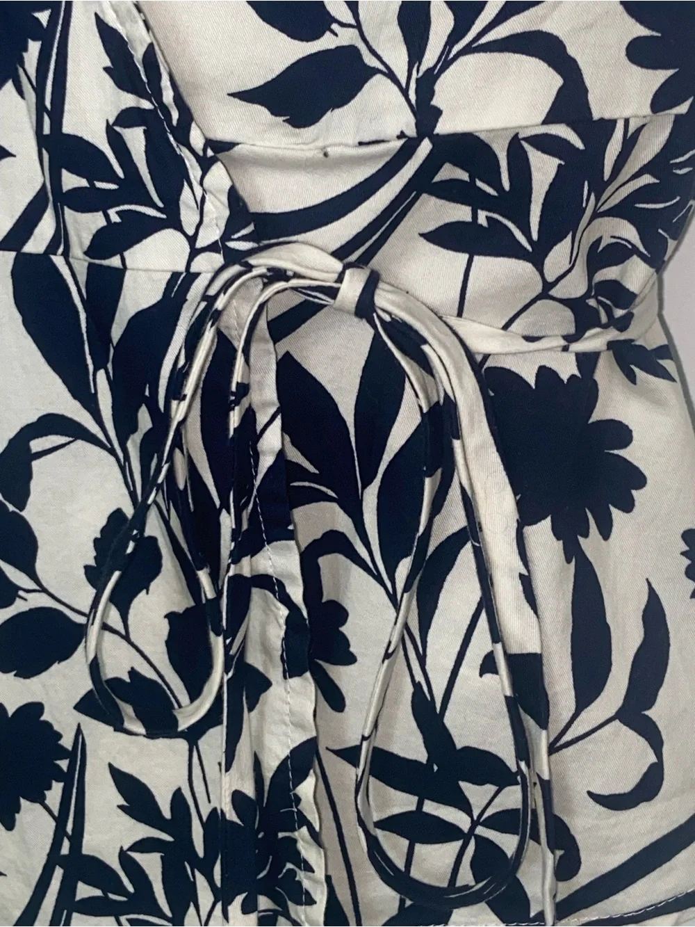 Floral Wrap Puff-Sleeve Top